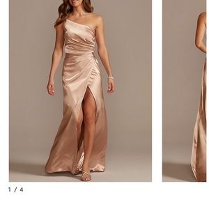 Size 4 David’s Bridal Dress (Sand color)